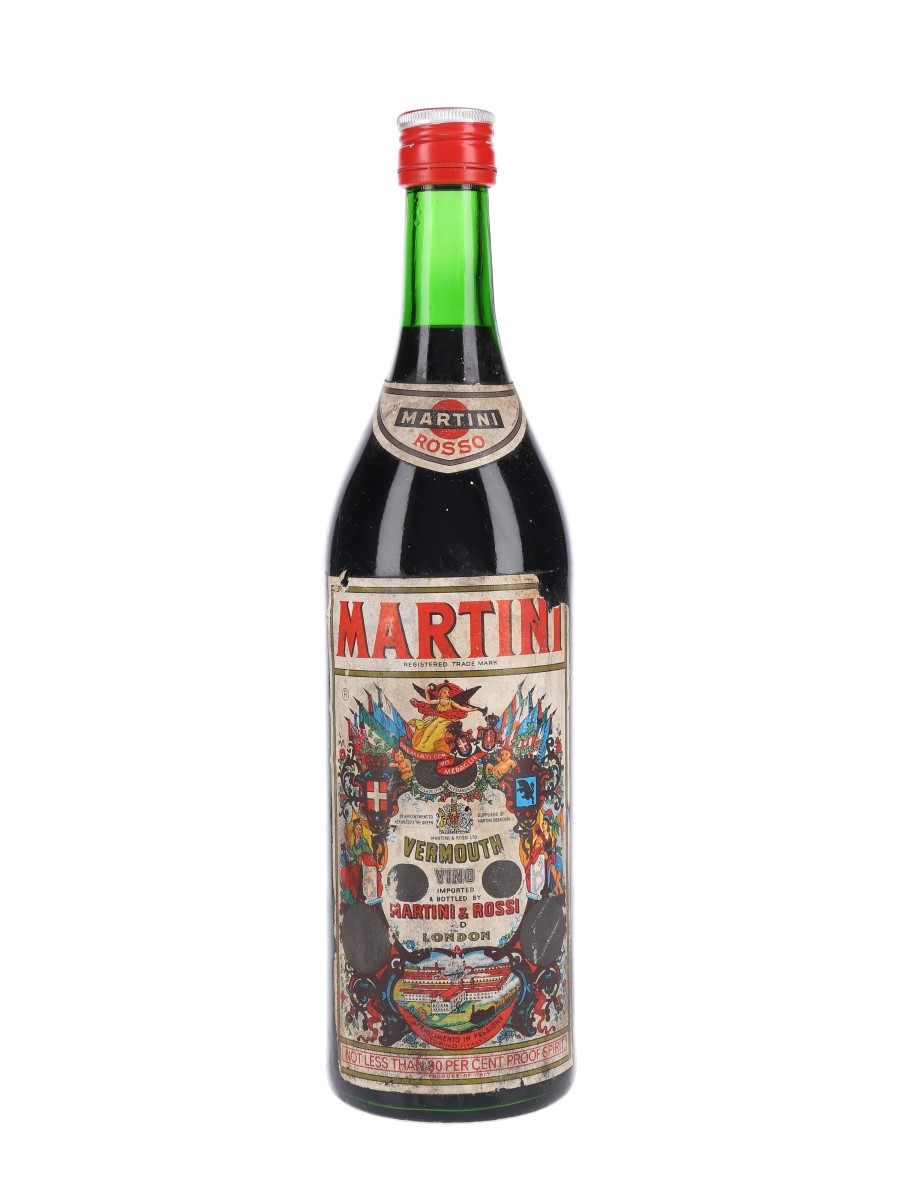 Martini Rosso Vermouth Bottled 1970s 75cl / 17%