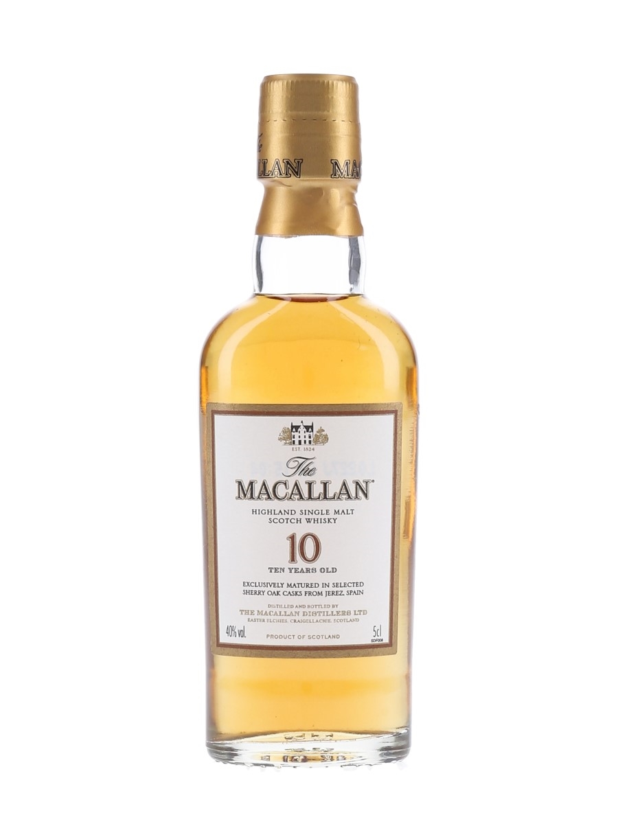 Macallan 10 Year Old Sherry Oak 5cl / 40%