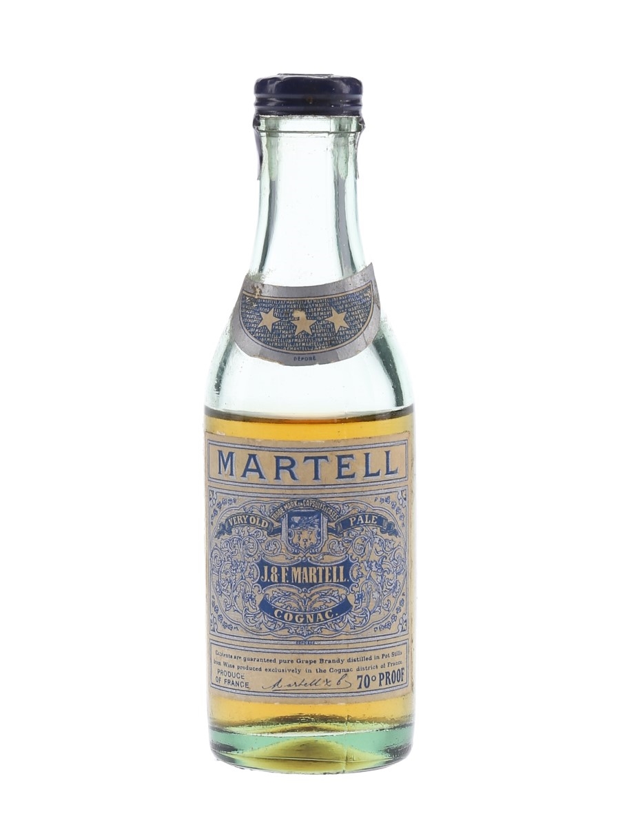 1909 Martell Very Old Pale - 3 Star
