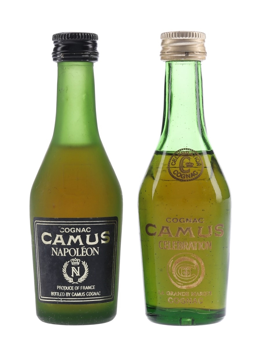 Camus Celebration & Napoleon  2 x 5cl