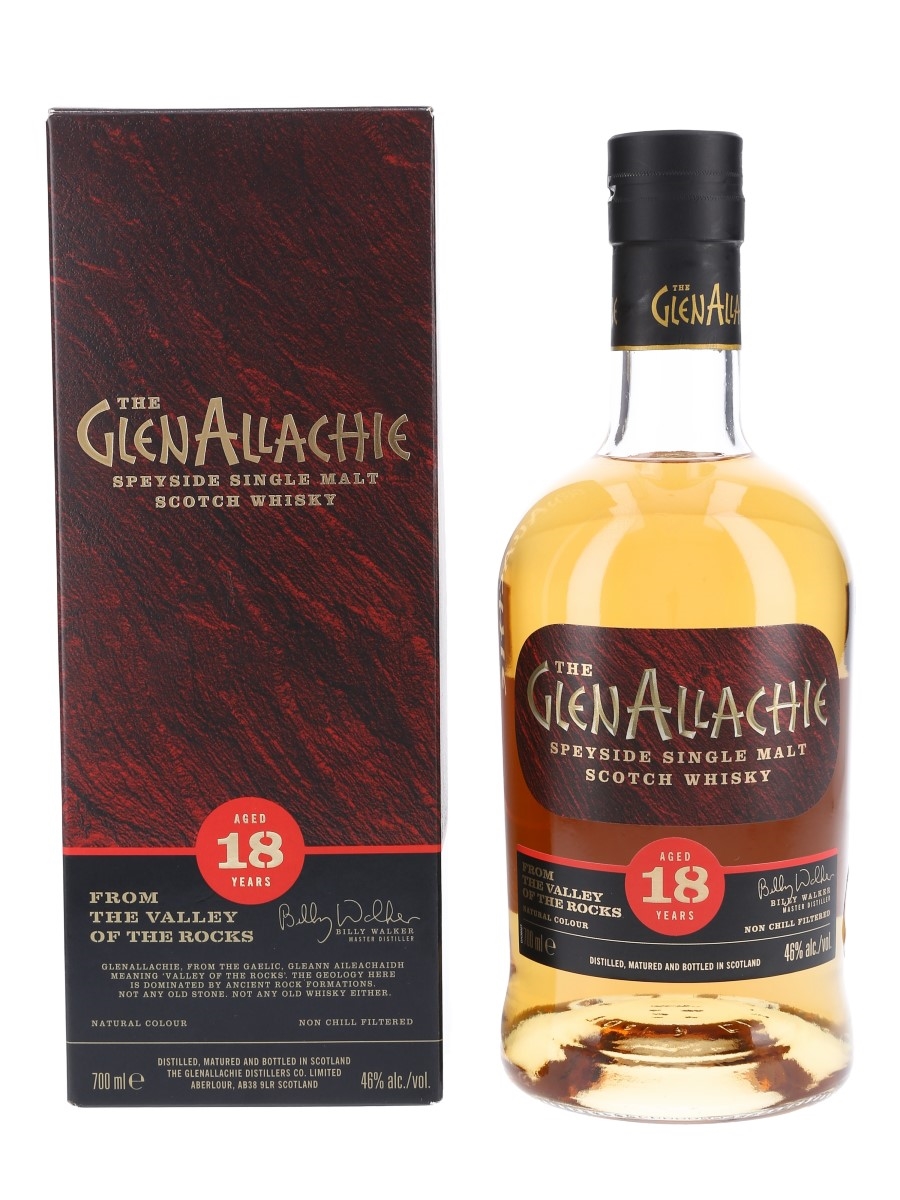 Glenallachie 18 Year Old Bottled 2018 - Signed Bottle 70cl / 46%