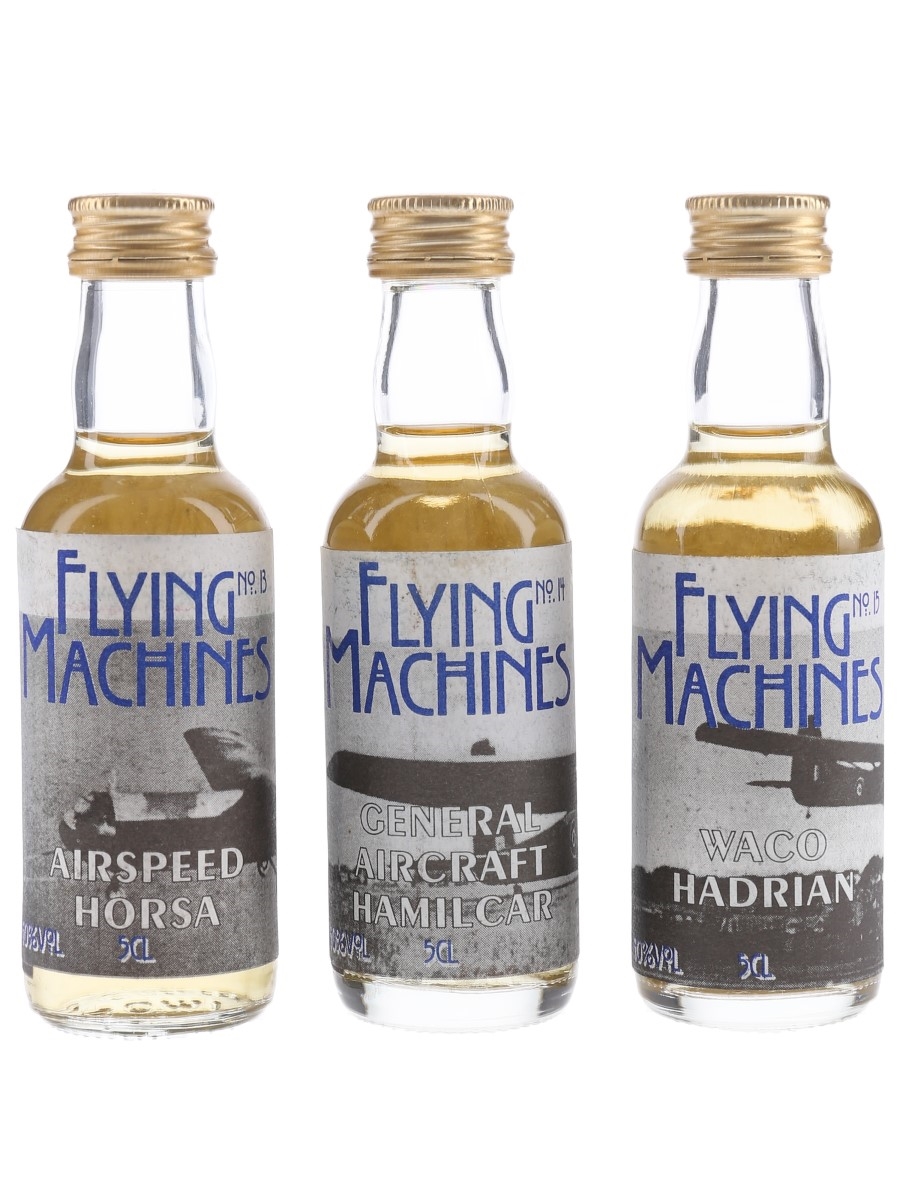 Whisky Connoisseur Flying Machines 8 Year Old Vatted Campbeltown Malt 3 x 5cl / 40%