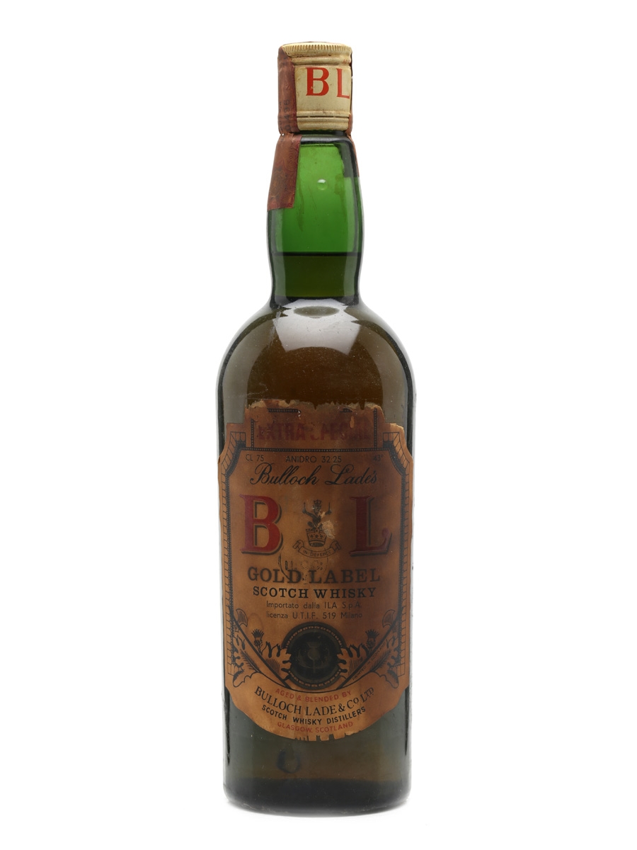 Bulloch Lade's Gold Label Bottled 1970s 75cl