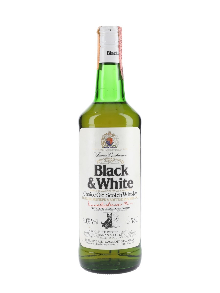 ウイスキー BLACK & WHITE CHOICE OLD SCOTCH WHISKY Black & White Choice Old Scotch 40% vol 70 cl VINTAGE | eBay