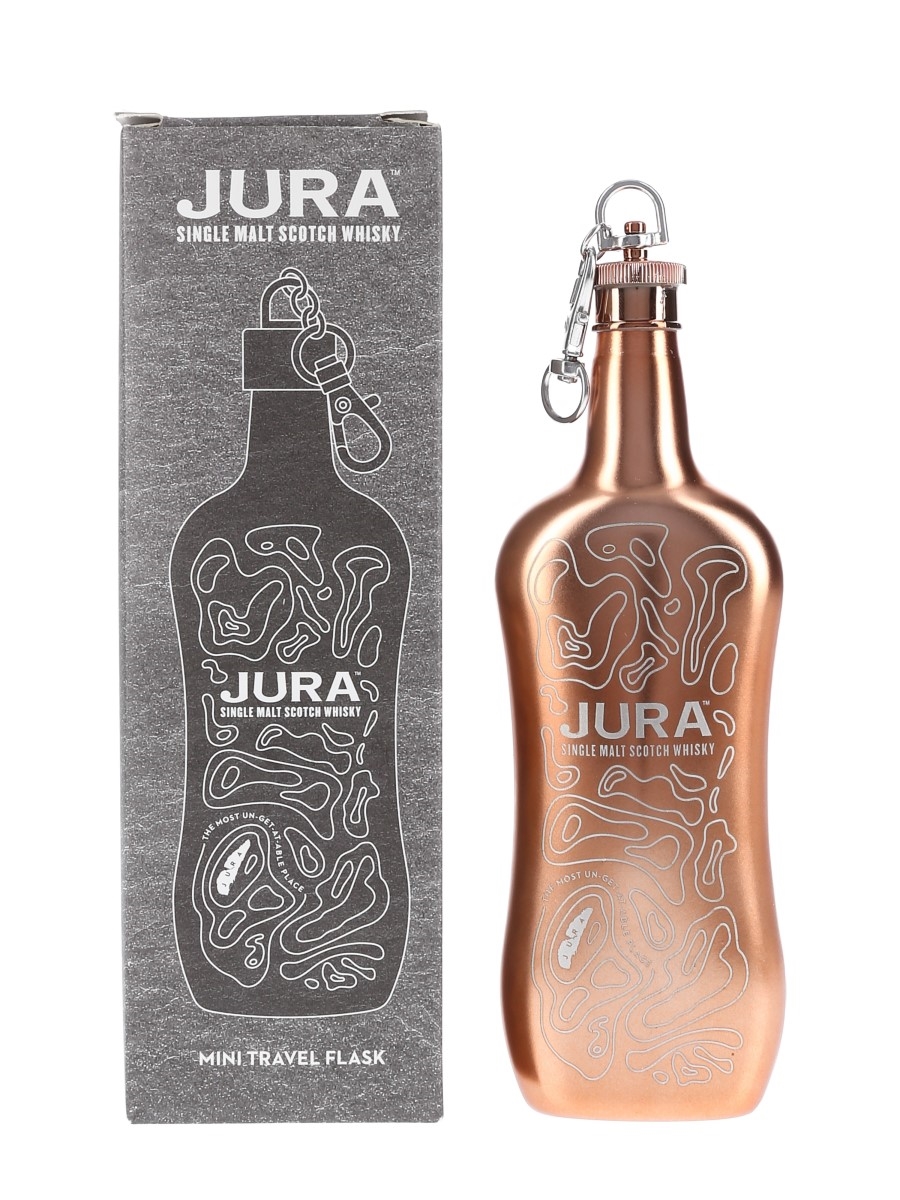 Jura Mini Travel Hip Flask  20cm x 5cm
