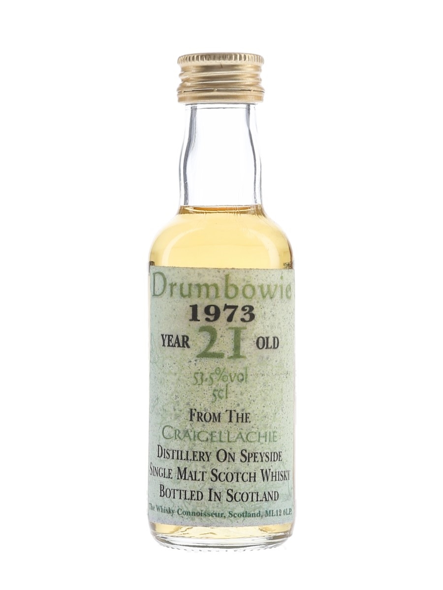 Drumbowie 1973 - 21 Year Old Craigellachie - The Whisky Connoisseur 5cl / 53.5%