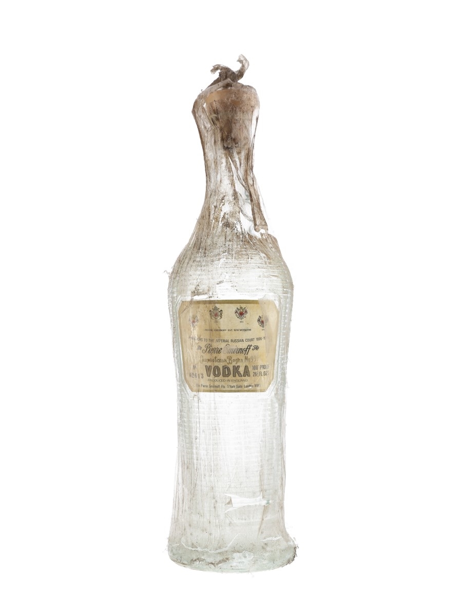 Pierre Smirnoff Vodka Bottled 1970s 75.7cl / 50%