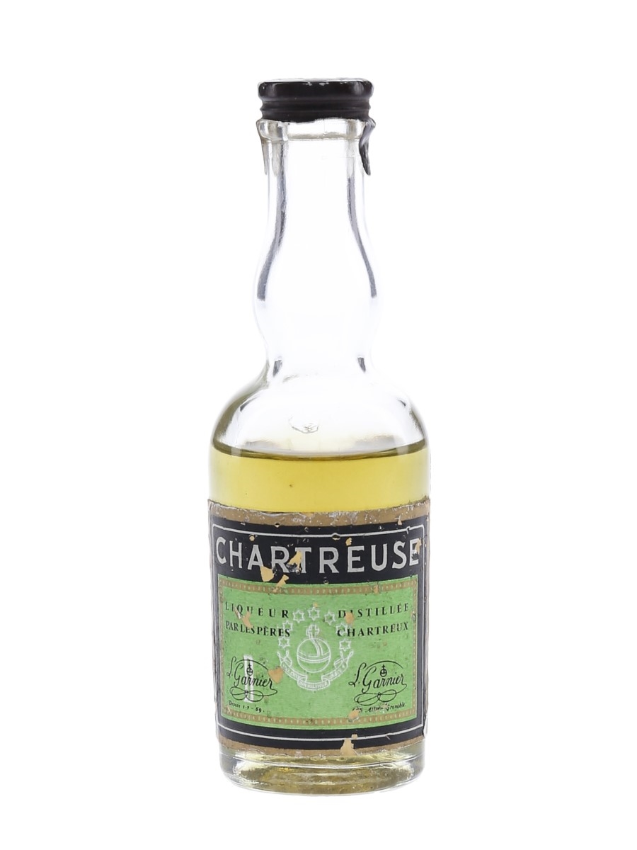 Chartreuse Green Bottled 1960s-1970s 3cl