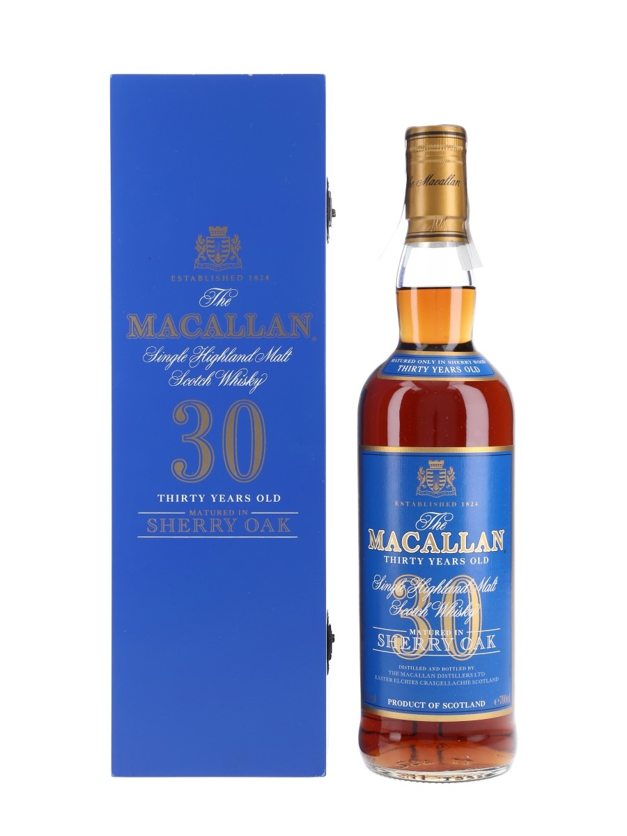 Macallan 30 Year Old Sherry Oak 70cl / 43%