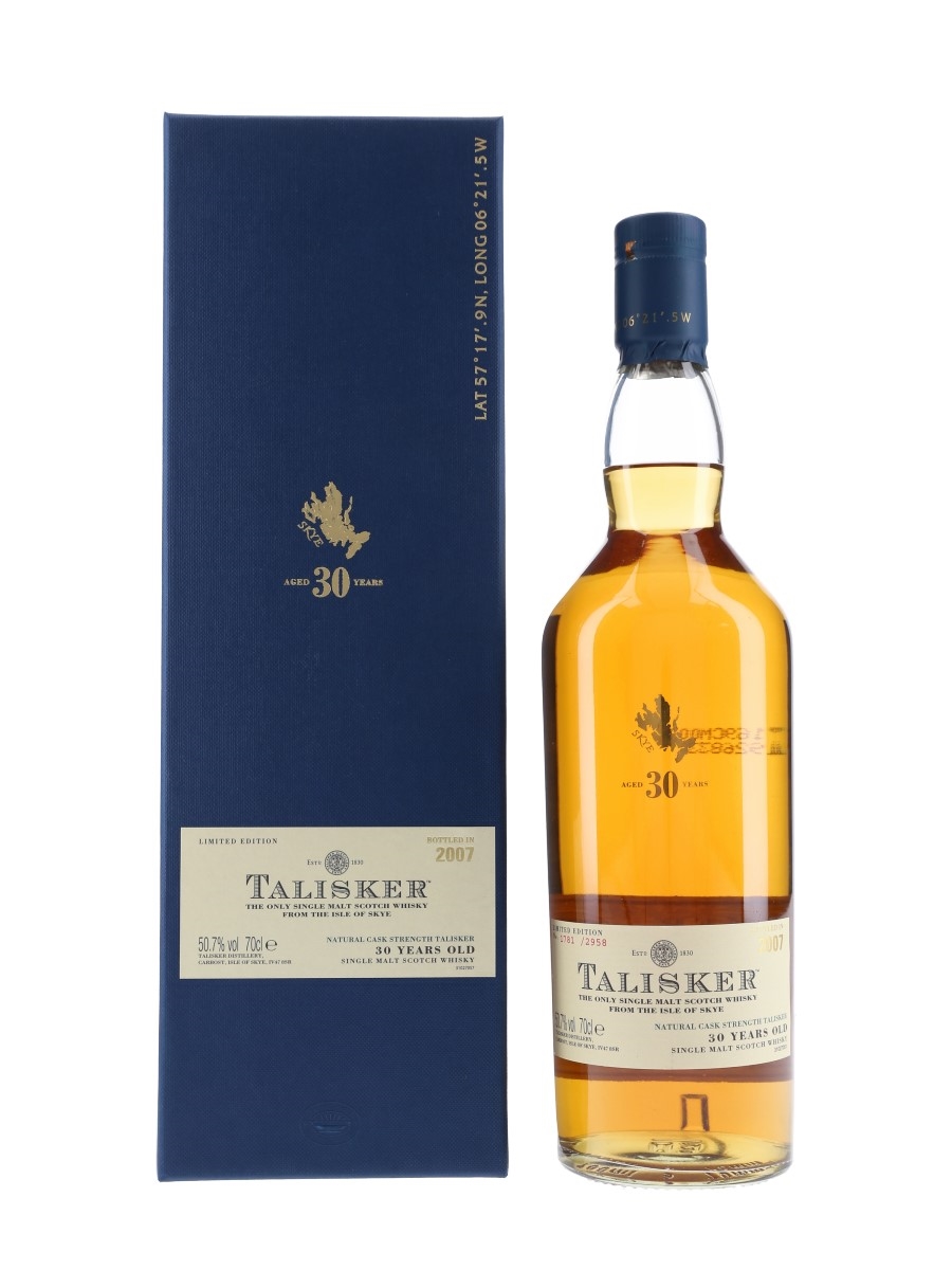 Talisker 30 Year Old Cask Strength Special Releases 2007 70cl / 50.7%