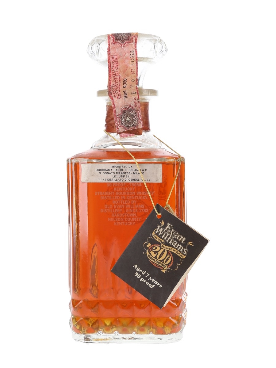 ウイスキー Evan Williams 200th Anniversary Decanter Evan Williams 200th Anniversary Decanter ウイスキー
