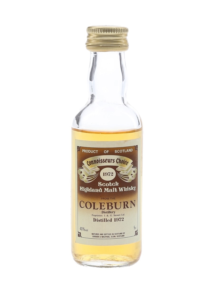Coleburn 1972 Bottled 1980s - Connoisseurs Choice 5cl / 40%