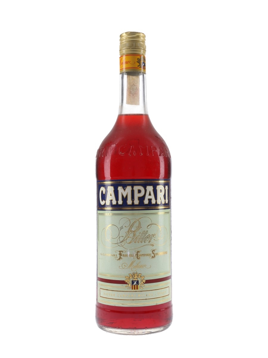 Campari Bitter Bottled 1980s-1990s 100cl / 25%