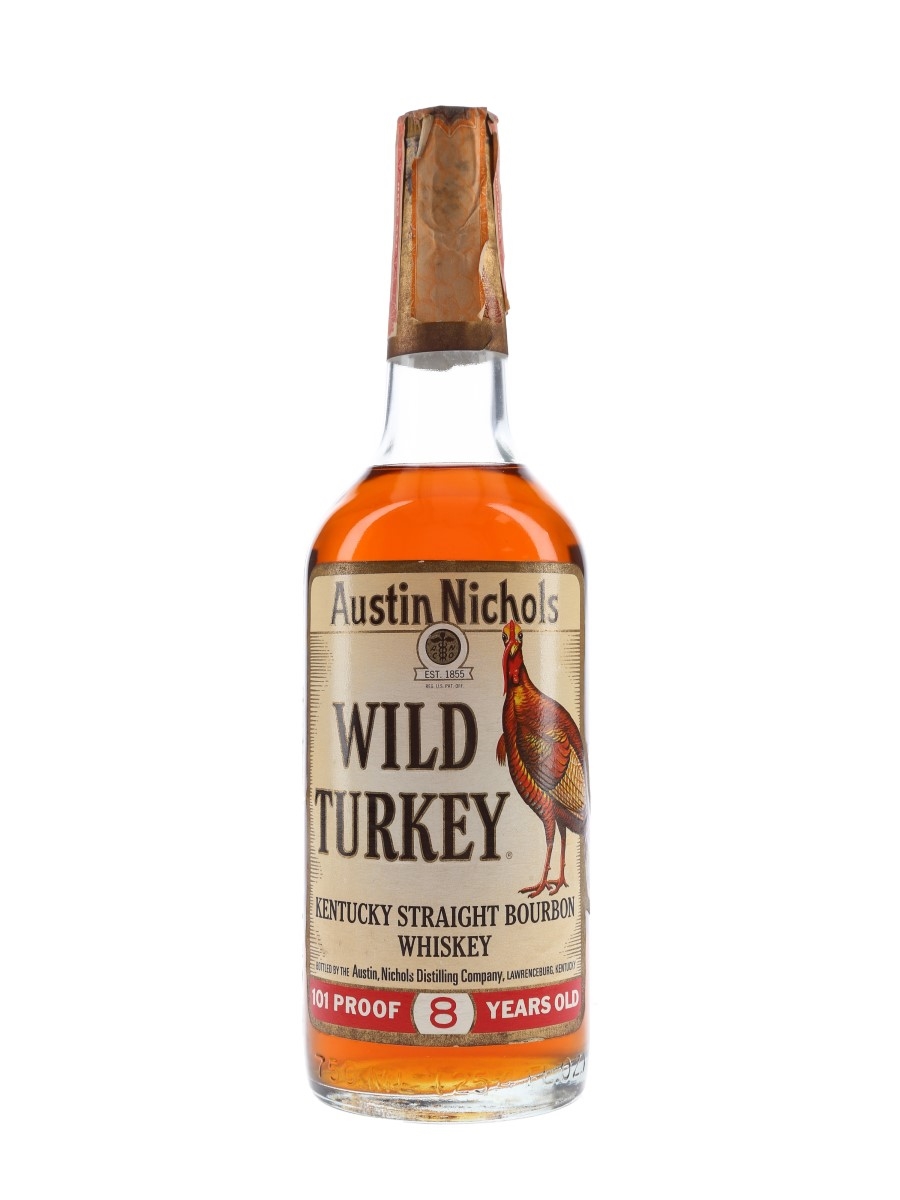Wild Turkey 8 Year Old 101 Proof Bottled 1970s - Ghirlanda 75cl / 50.5%