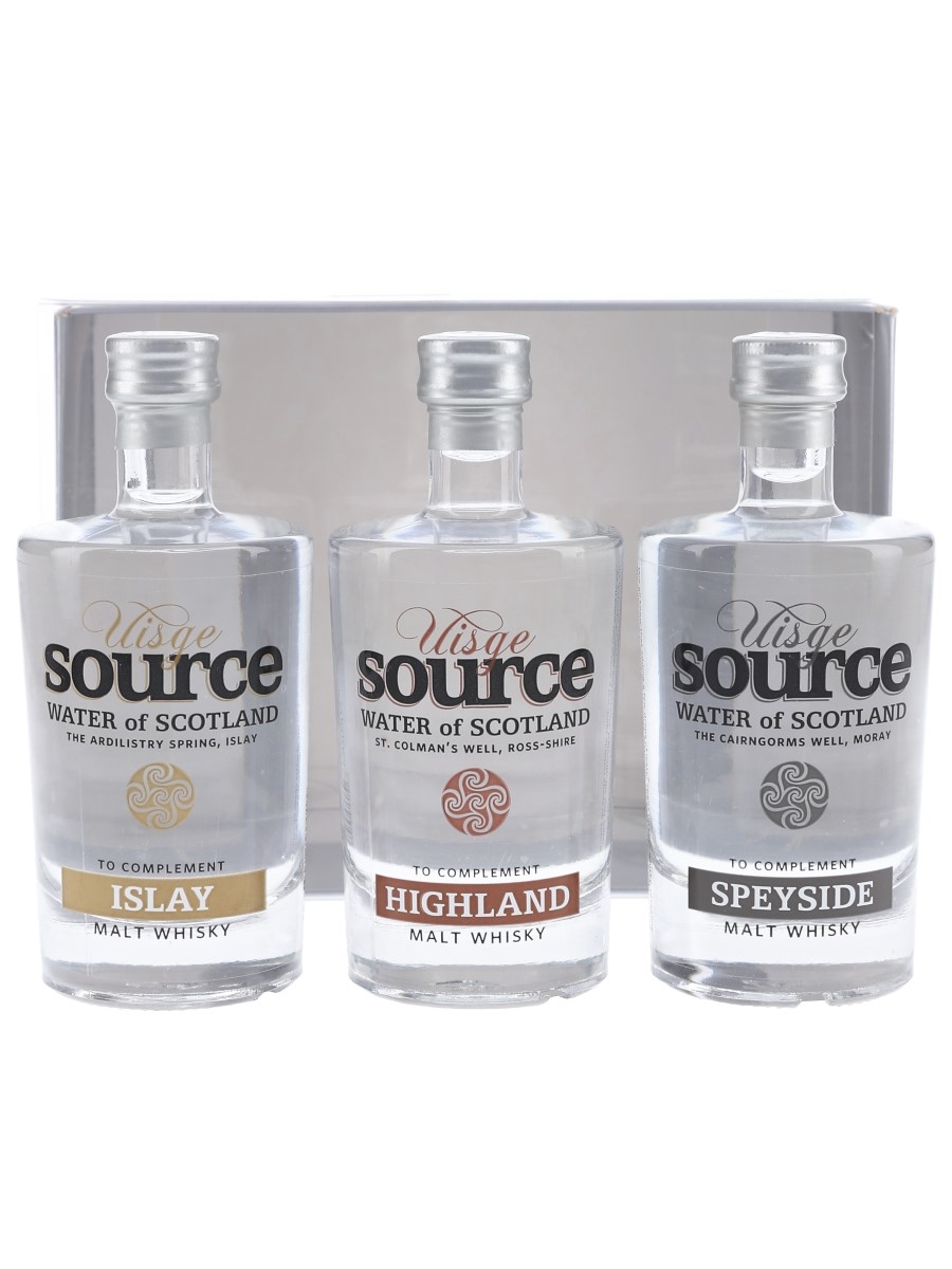 Uisge Source Water Of Scotland  3 x 10cl