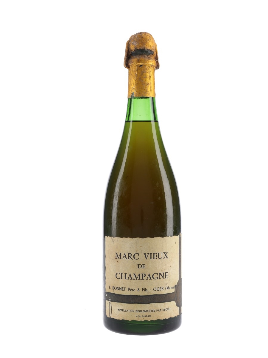 Bonnet Marc Vieux De Champagne Bottled 1960s-1970s 78cl / 43%