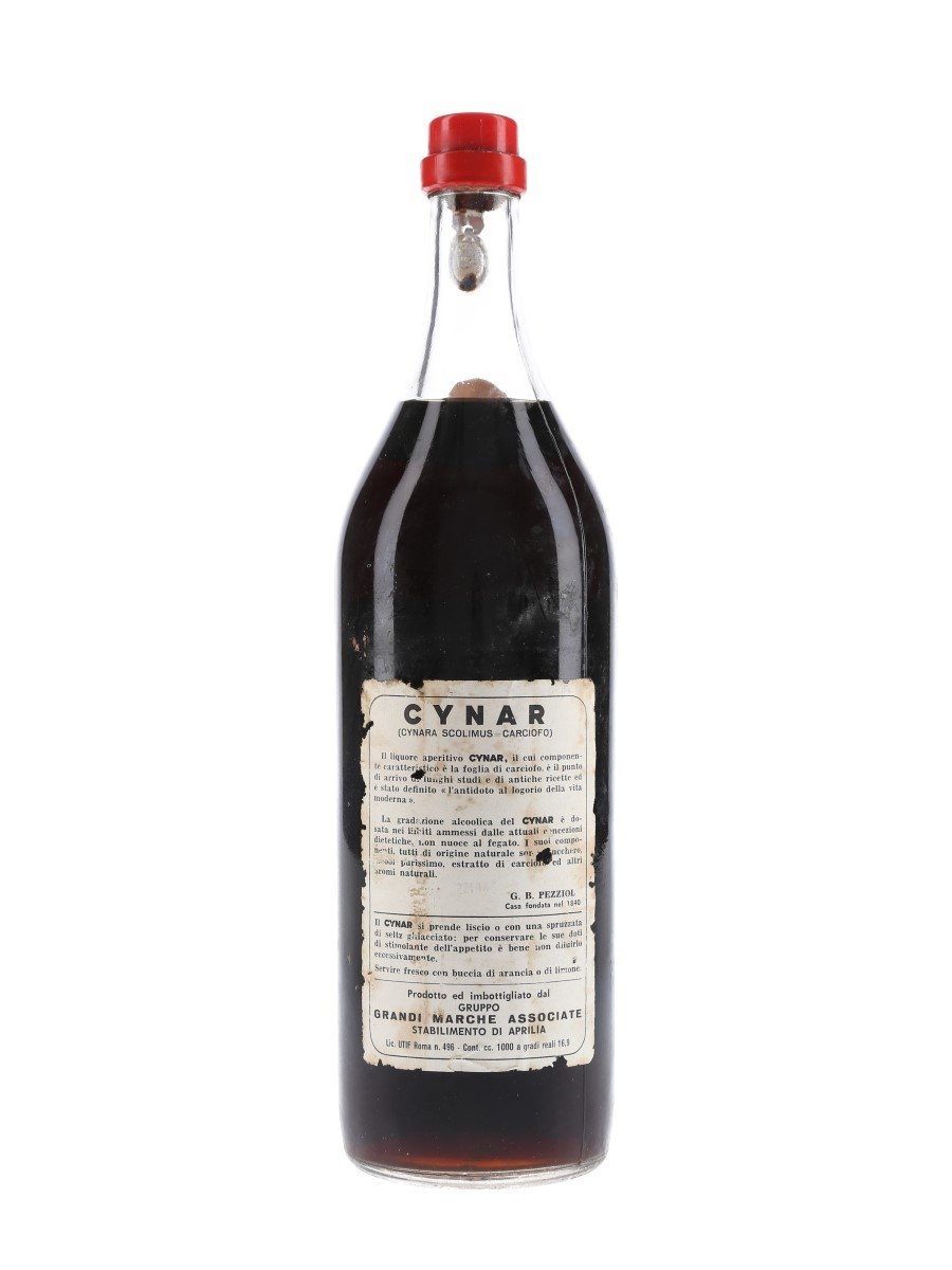 Pezziol Cynar Liqueur Lot Buy Sell Spirits Online