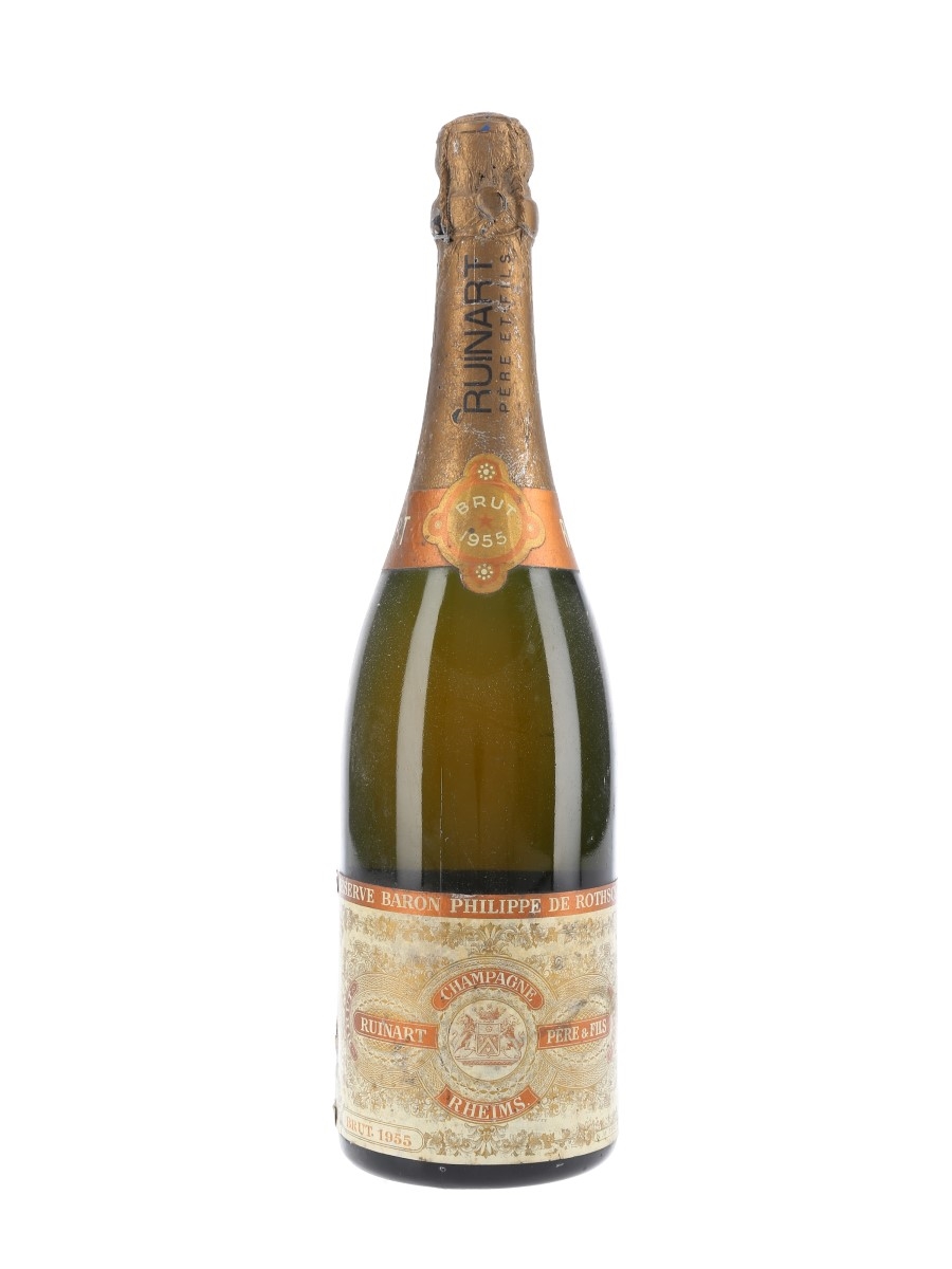 Ruinart Pere & Fils 1955 Brut Champagne Reserve Baron Philippe De Rothschild 75cl