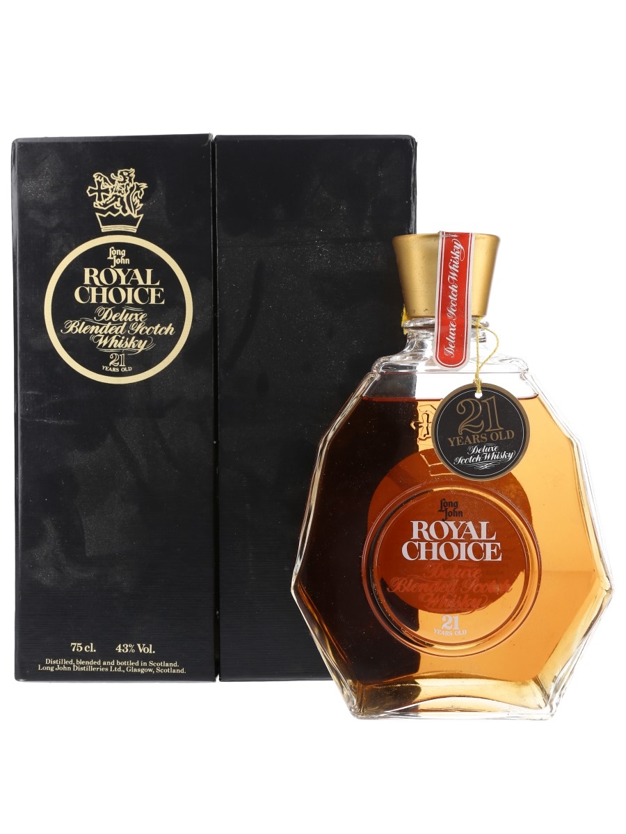 Long John 21 Year Old Royal Choice - Lot 63626 - Buy/Sell Blended