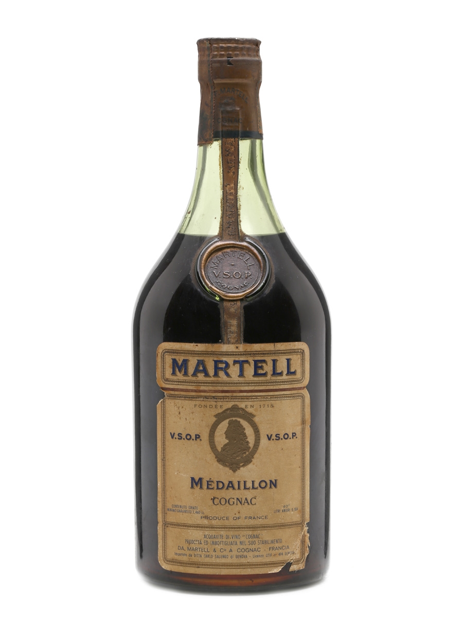 Martell Medaillon VSOP Cognac Bottled 1960s 146cl / 40%