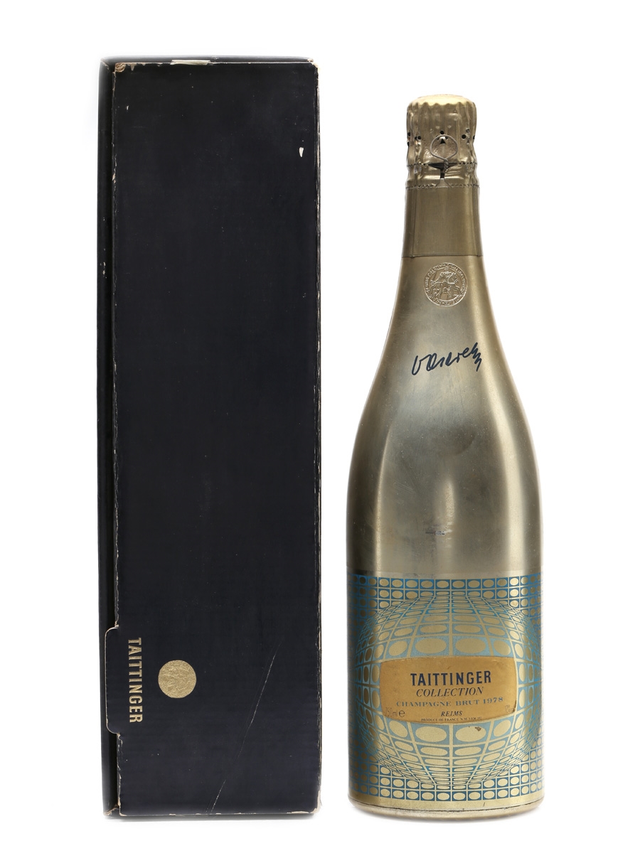 Taittinger 1978 Collection Victor Vasarelly Champagne 75cl
