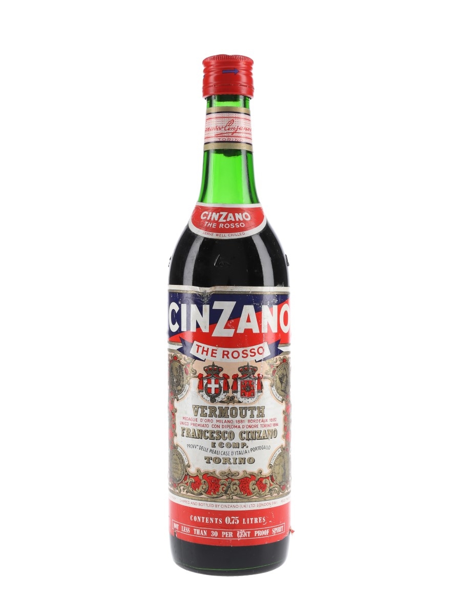 Cinzano Vermouth Rosso Bottled 1970s-1980s 75cl / 17%