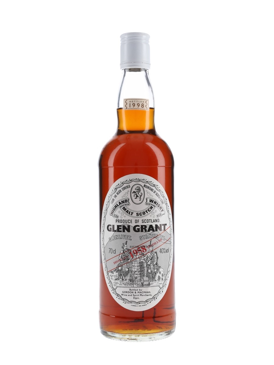 Glen Grant 1958 Bottled 1998 - Gordon & MacPhail 70cl / 40%