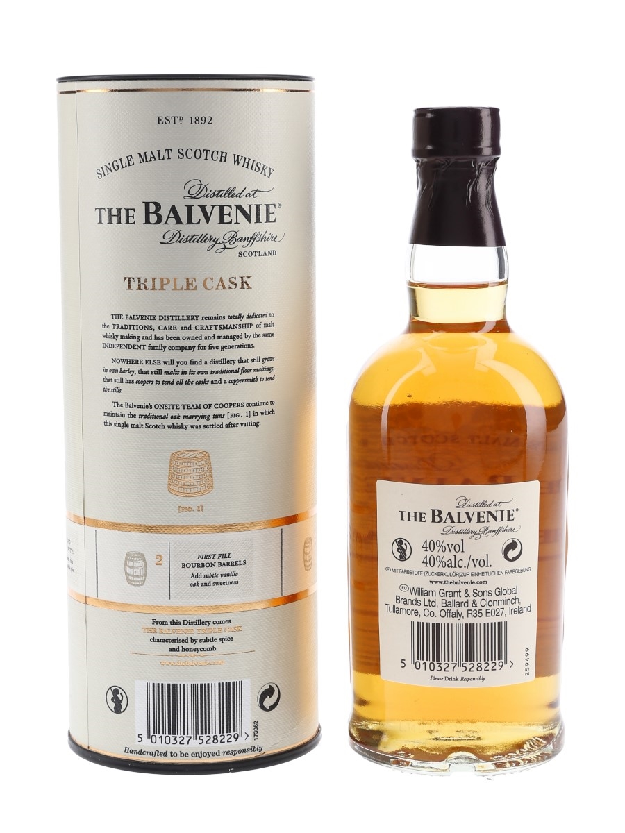 Balvenie 12 Year Old Triple Cask - Lot 63484 - Buy/Sell Speyside