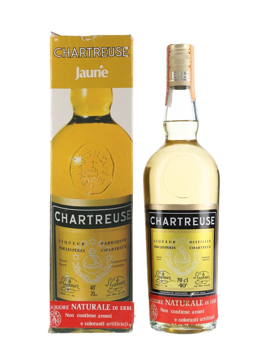 Chartreuse Yellow Bottled 1975-1982 - Soffiantino 70cl / 40%