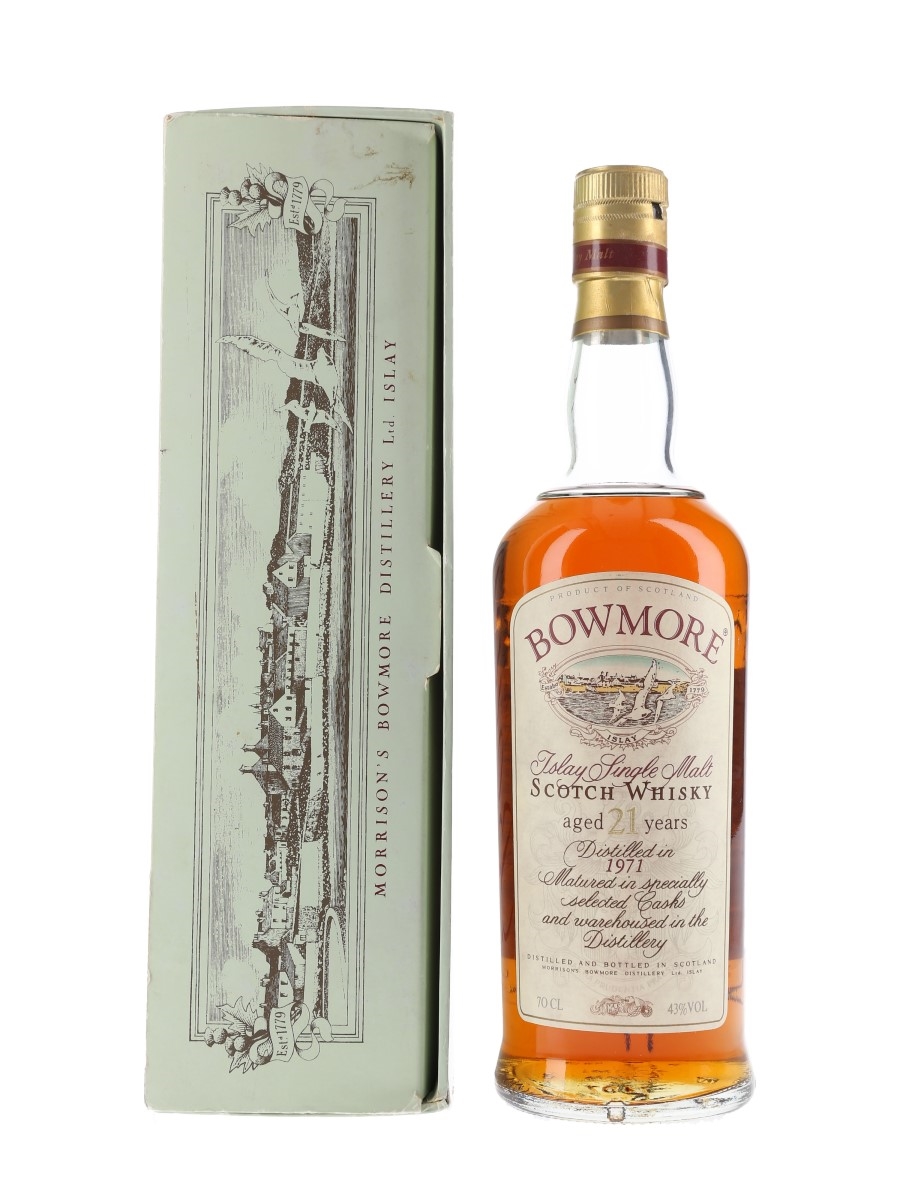 Bowmore 1971 21 Year Old 70cl / 43%