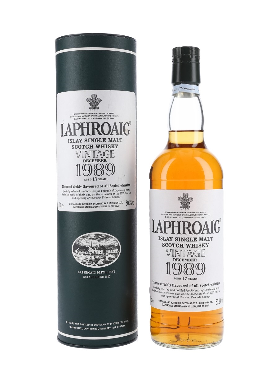 Laphroaig 1989 17 Year Old - Feis Ile 2007 70cl / 50.3%