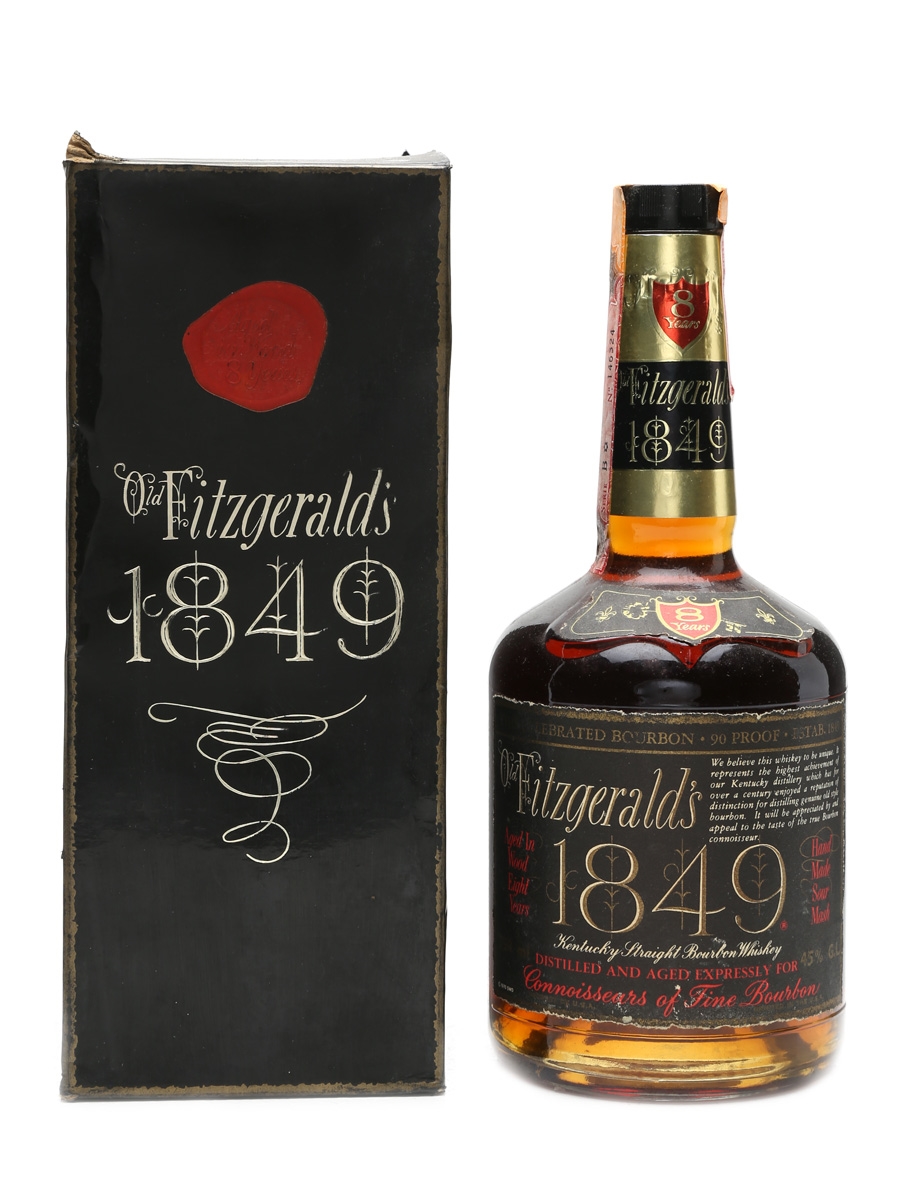 Old Fitzgerald 1849 Stitzel-Weller 8 Years Old Bottled 1980s 75cl