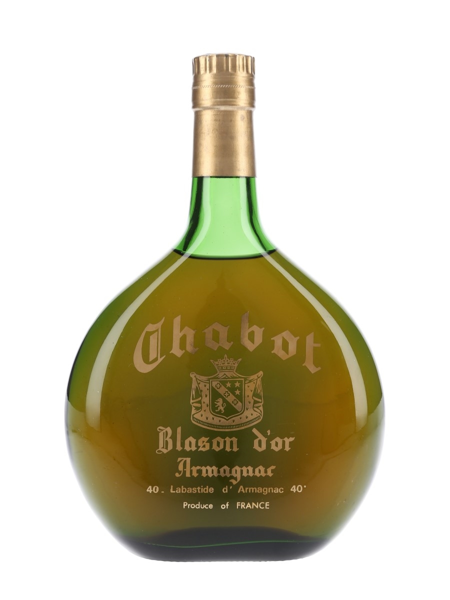【未開封】古酒　Chabot BLASON DOR シャボー ブラゾンドール 古酒 ブランデー CHABOT BLASON D'OR KK16.6 1円～ Chabot