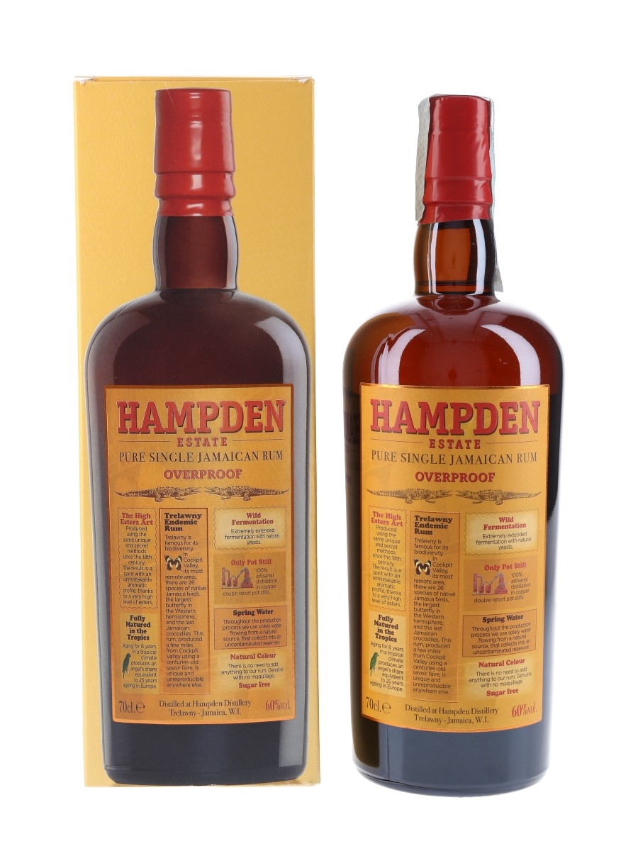Hampden Estate Trelawny 8 Year Old Bottled 2018 - La Maison & Velier 70cl / 60%