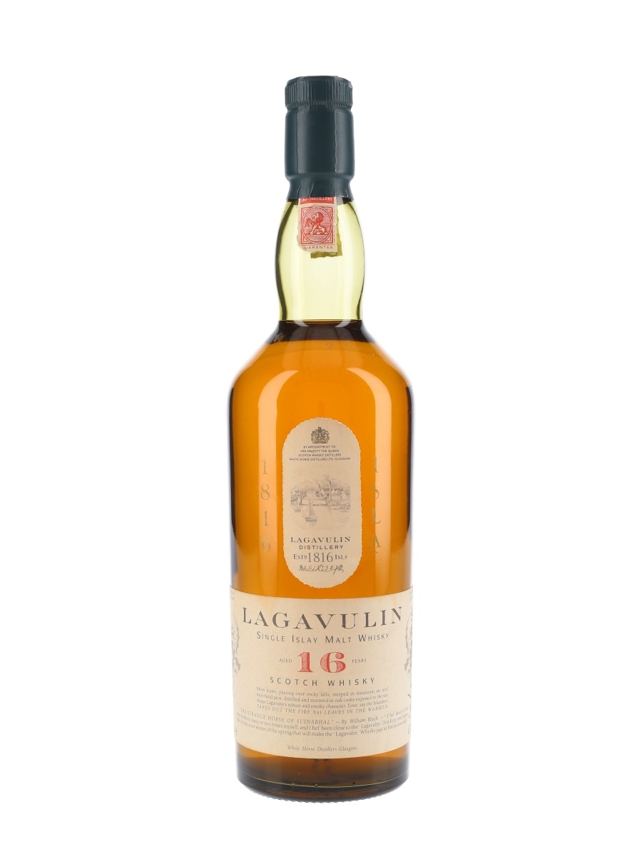 Lagavulin 16 Year Old Bottled 1980s-1990s - White Horse Distillers 75cl / 43%