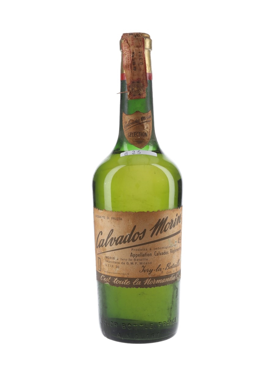 Morin Select Calvados Bottled 1960s 75cl / 45%