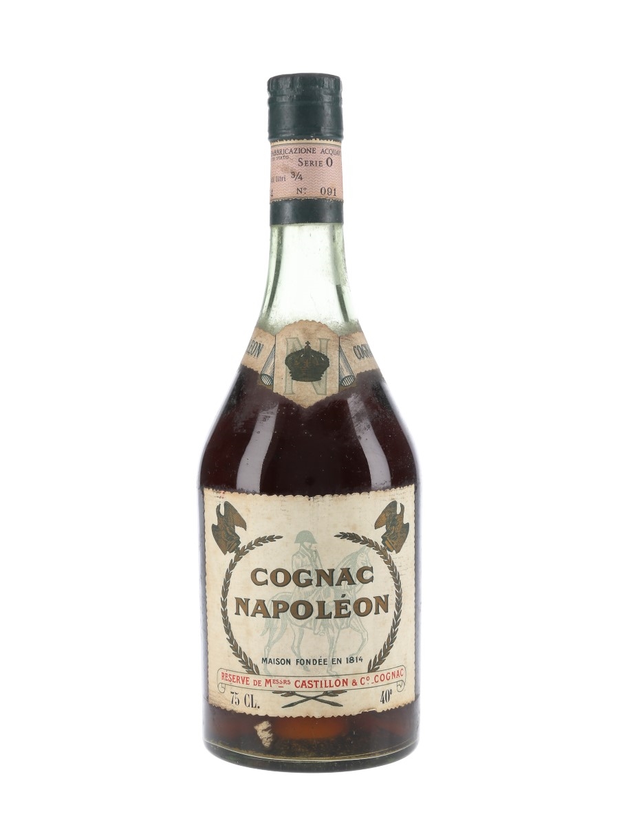 Castillon Napoleon Cognac Bottled 1950s 75cl / 40%