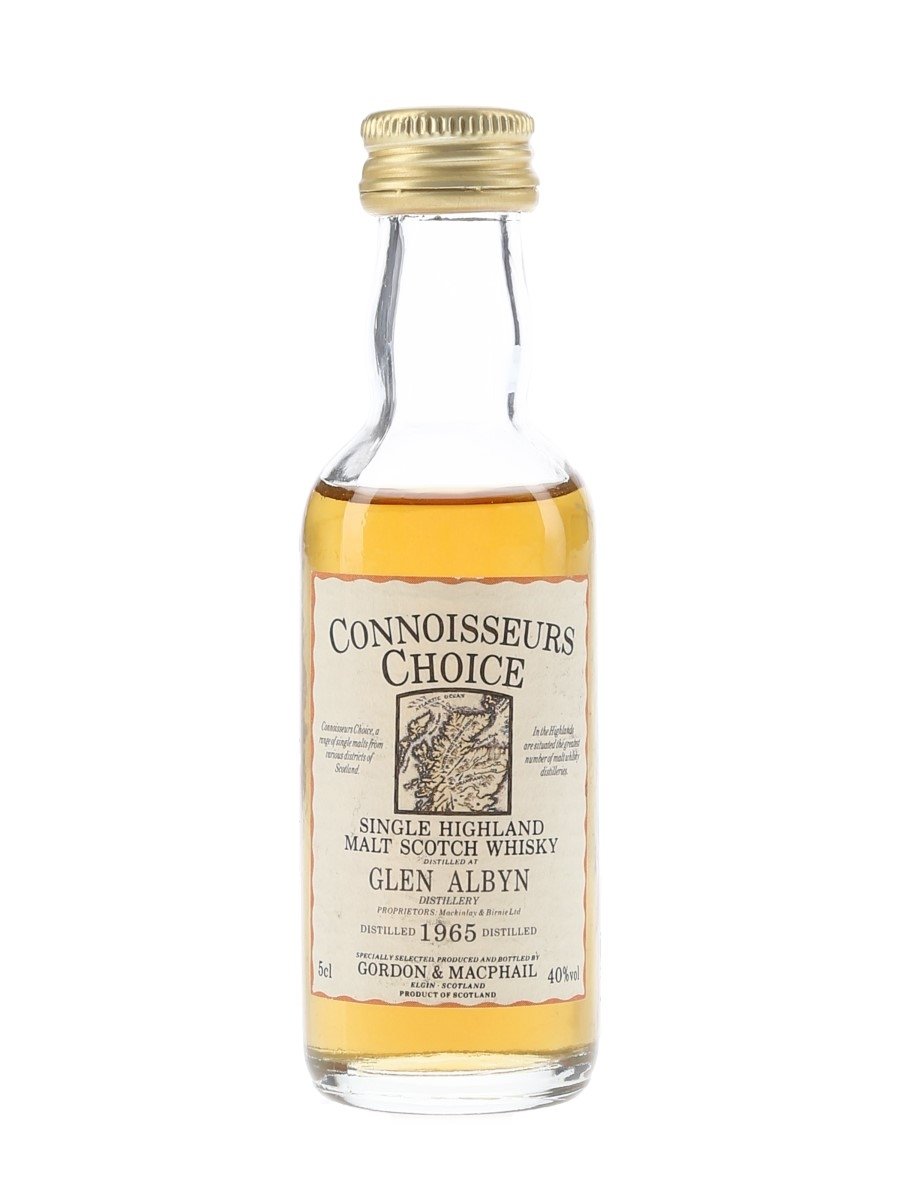 Glen Albyn 1965 Bottled 1990s - Connoisseurs Choice 5cl / 40%