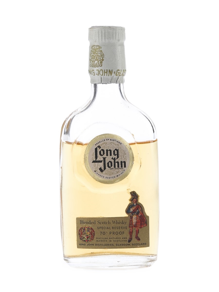 Long John Special Reserve Bottled 1950s-1960s 5cl