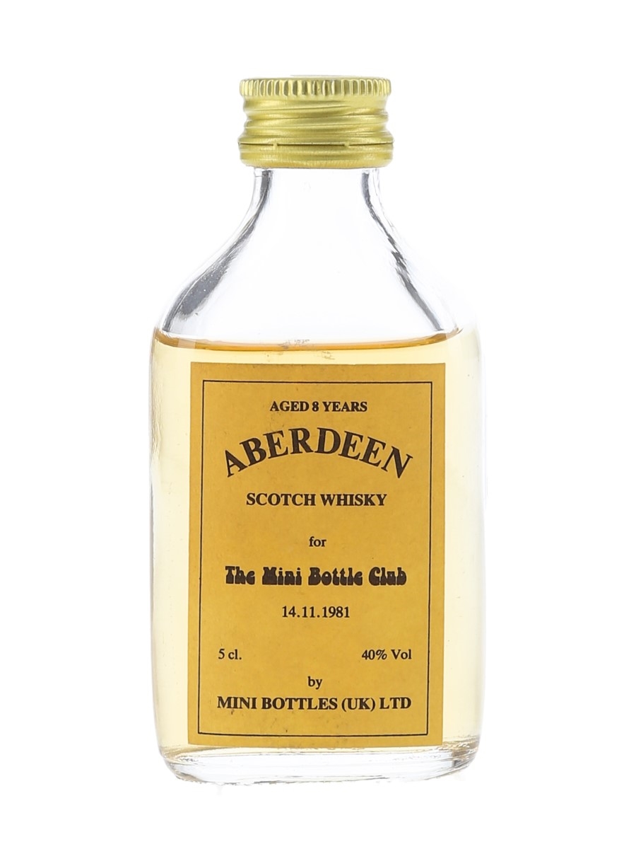 Aberdeen 8 Year Old Bottled 1980s - The Mini Bottle Club 5cl / 40%
