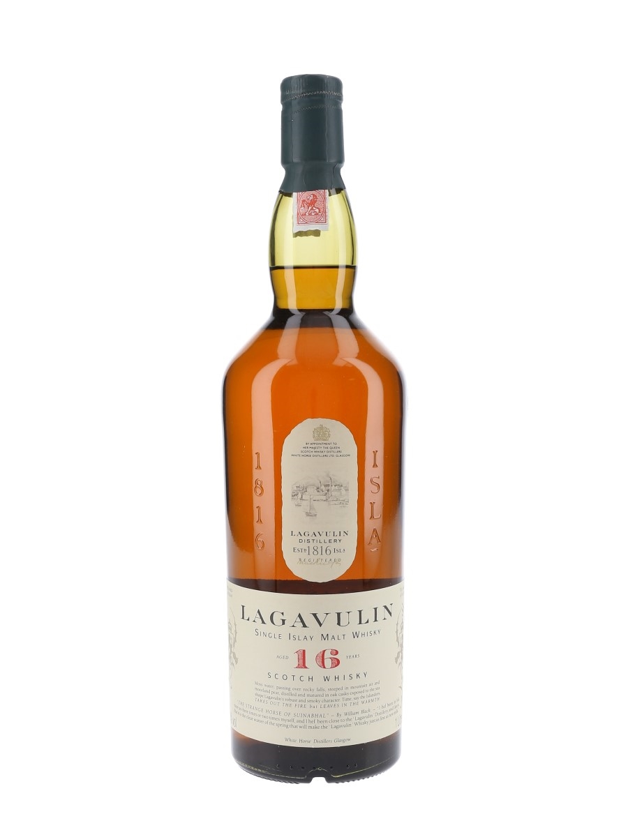 Lagavulin 16 Year Old Bottled 1990s - White Horse Distillers 100cl / 43%