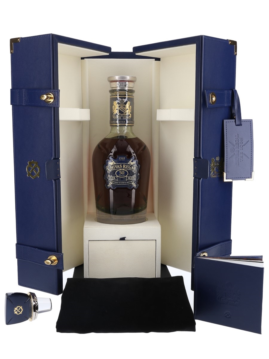 Chivas Regal The Icon 50th Anniversary For Manchester United - 50 Year Old 70cl / 43%