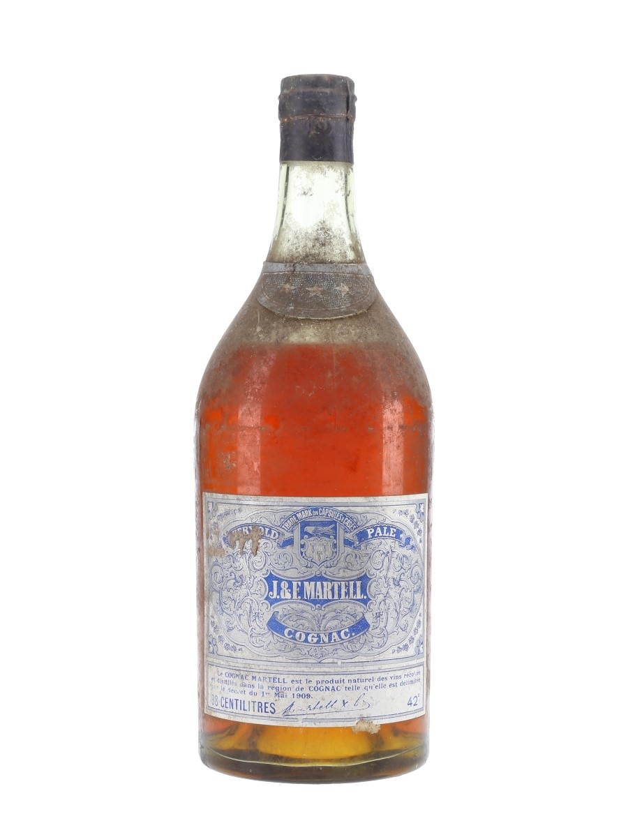 Martell 3 Star VOP Spring Cap Bottled 1950s 98cl / 42%