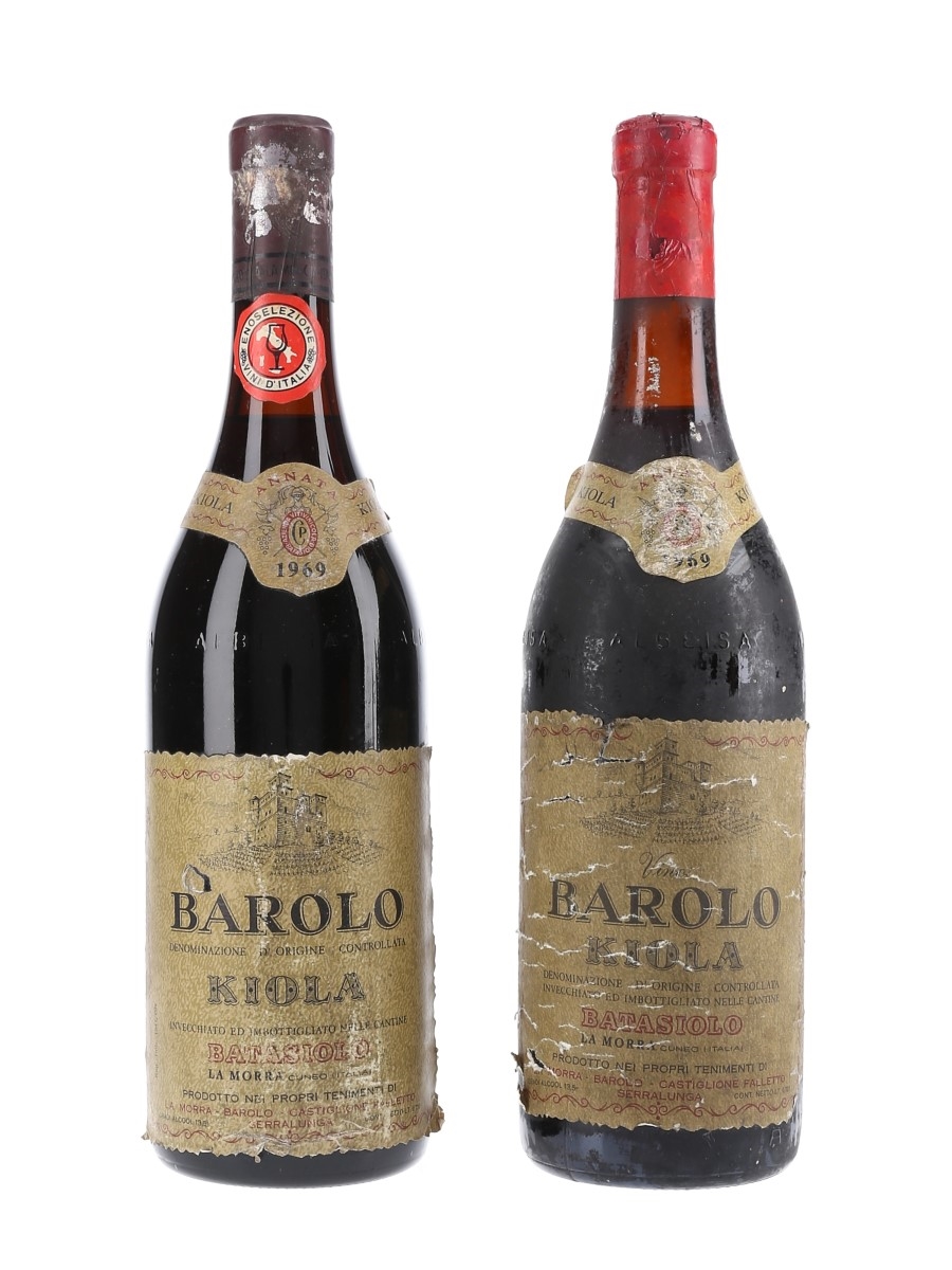 Barolo Kiola 1969  2 x 72cl / 13.5%