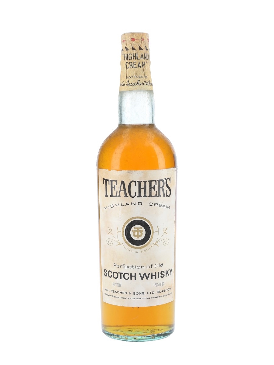 Teacher's Highland Cream Bottled 1960s 75.7cl / 40%