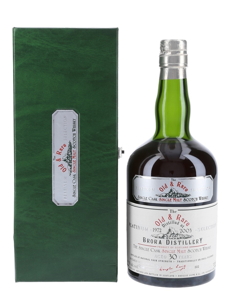 Brora 1972 Old & Rare 30 Year Old - Platinum Selection 70cl / 49.7%