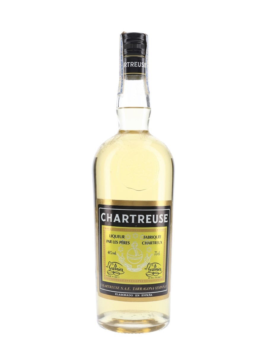 Chartreuse Yellow Bottled 1985-1989 - Tarragona 75cl / 40%