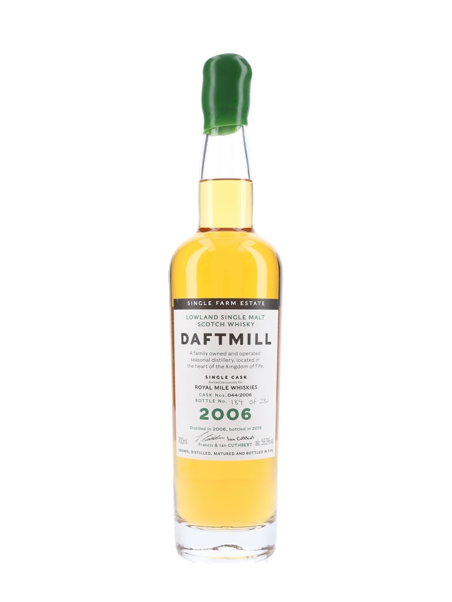 Daftmill 2006 Bottled 2019 - Royal Mile Whiskies 70cl / 56%