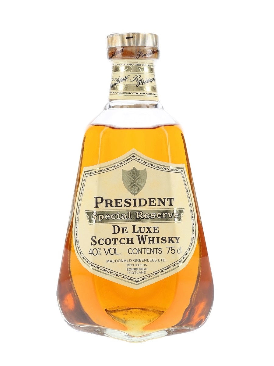 President Special Reserve De Luxe Bottled 1980s 75cl / 40%