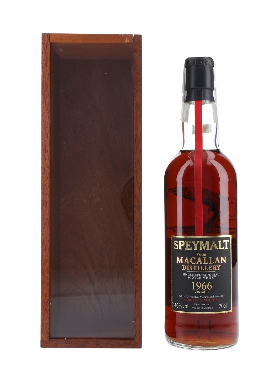Macallan 1966 Speymalt Bottled 2000 - Gordon & MacPhail 70cl / 40%